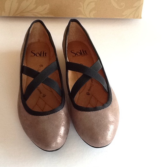 NWT Sofft Barris leather "ballet" flats - size 6 - Picture 2 of 6